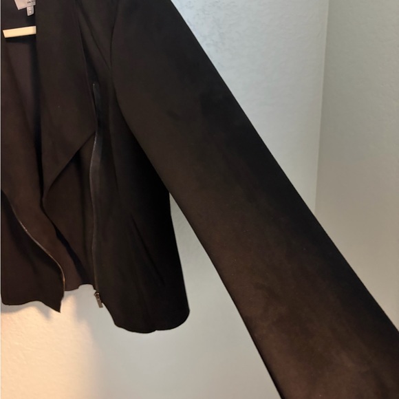 Kut From The Kloth Black Asymmetrical Zip Blazer - Picture 4 of 7